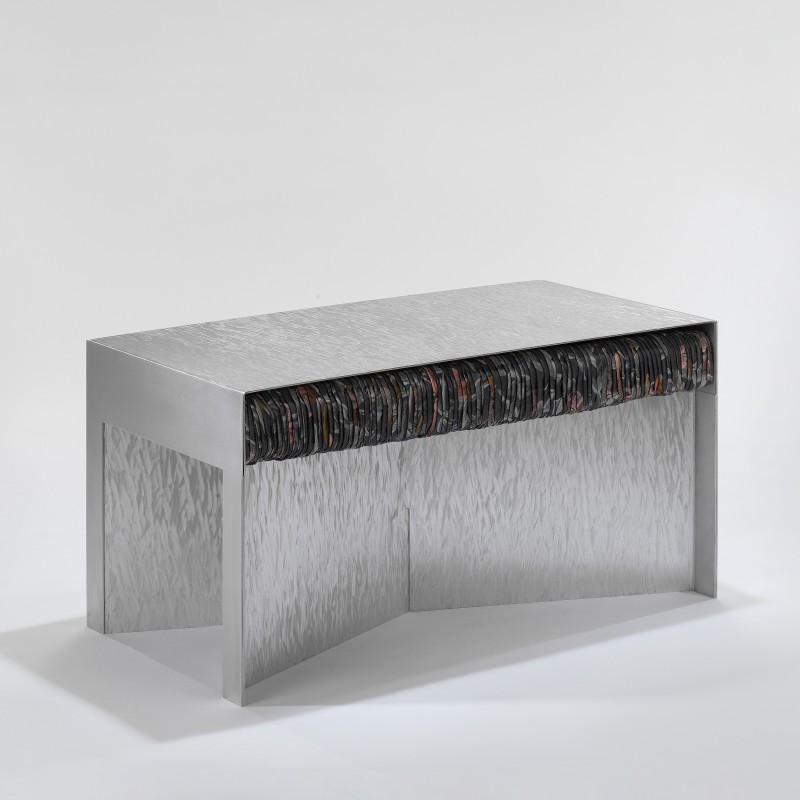 <a href="https://www.galeriegosserez.com/artistes/claisse-architectures--annie-delvenne.html"> CLAISSE ARCHITECTURES & ANNIE DELVENNE</a> - Folded Fusion - "Sérénité"