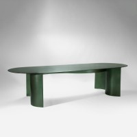 <a href="https://www.galeriegosserez.com/artistes/cober-lukas.html">Lukas Cober</a> - New Wave - Table à manger (Vert Volan)