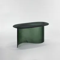 <a href="https://www.galeriegosserez.com/artistes/cober-lukas.html">Lukas Cober</a> - New Wave - Banc (Vert Volan)