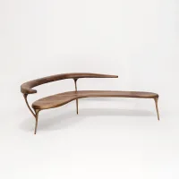 <a href="https://www.galeriegosserez.com/artistes/loellmann-valentin.html">Valentin Loellmann </a> - Brass - Banc d'angle 