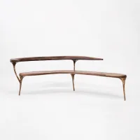 <a href="https://www.galeriegosserez.com/artistes/loellmann-valentin.html">Valentin Loellmann </a> - Brass - Banc d'angle 
