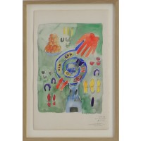 Pauline Guerrier - Dessins aquarellés