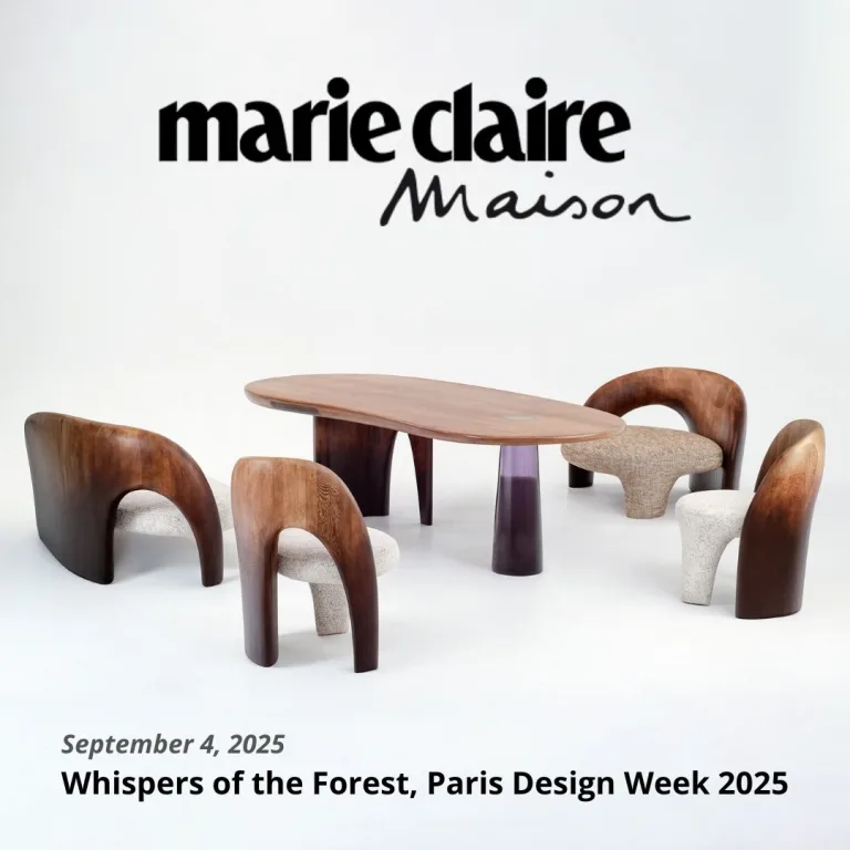 MARIE CLAIRE MAISON - ARABIA - Whispers of the Forest, Paris Design Week 2025