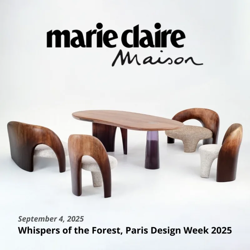 MARIE CLAIRE MAISON - ARABIA - Whispers of the Forest, Paris Design Week 2025